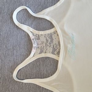 BRIDE Lace Tank Top (NWT) Sz S